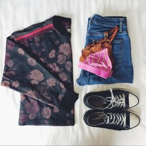 Floral long sleeve Burton shirt